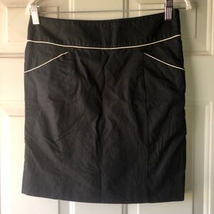 Floreat Anthropologie black Y2K skirt size 2